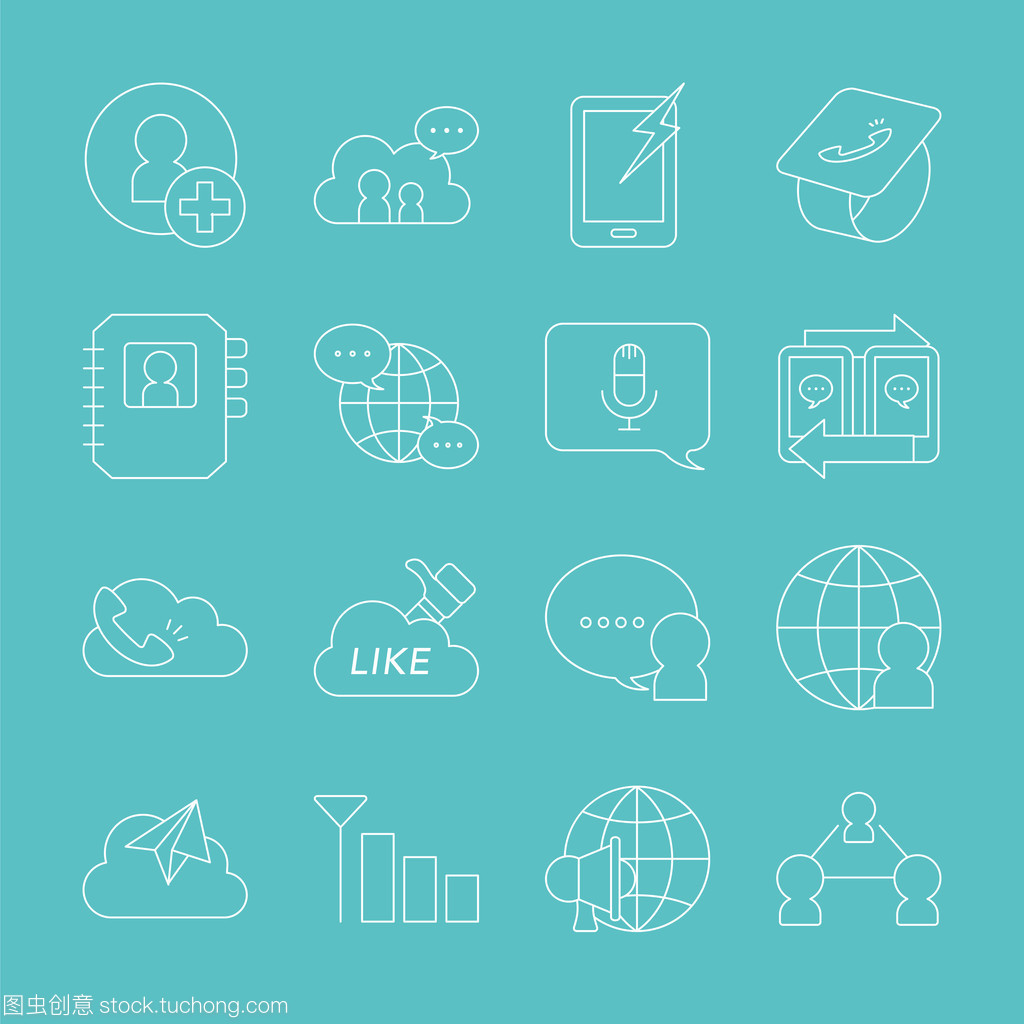 社会网络线 连接你我他的无形纽带